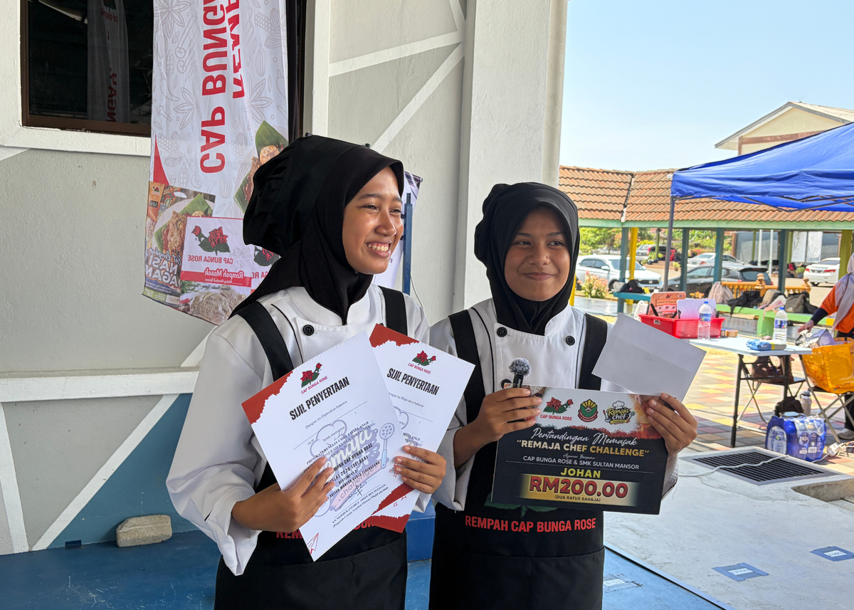 Remaja Chef Challenge at SMK Sultan Mansor