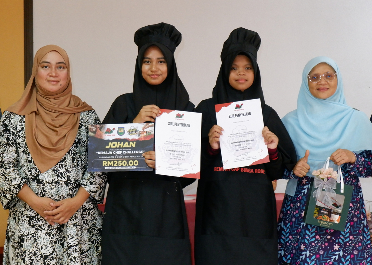 Remaja Chef Challenge at SMKA Sheikh Abdul Malek