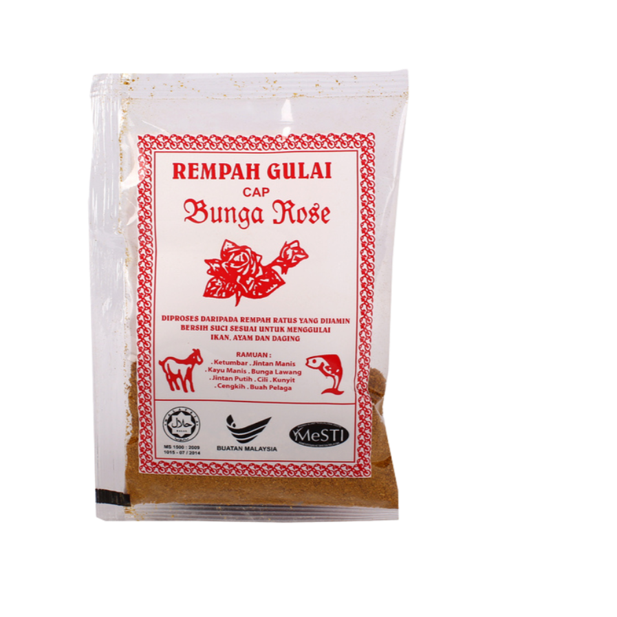 Rempah Gulai Cap Bunga Rose 15gm 