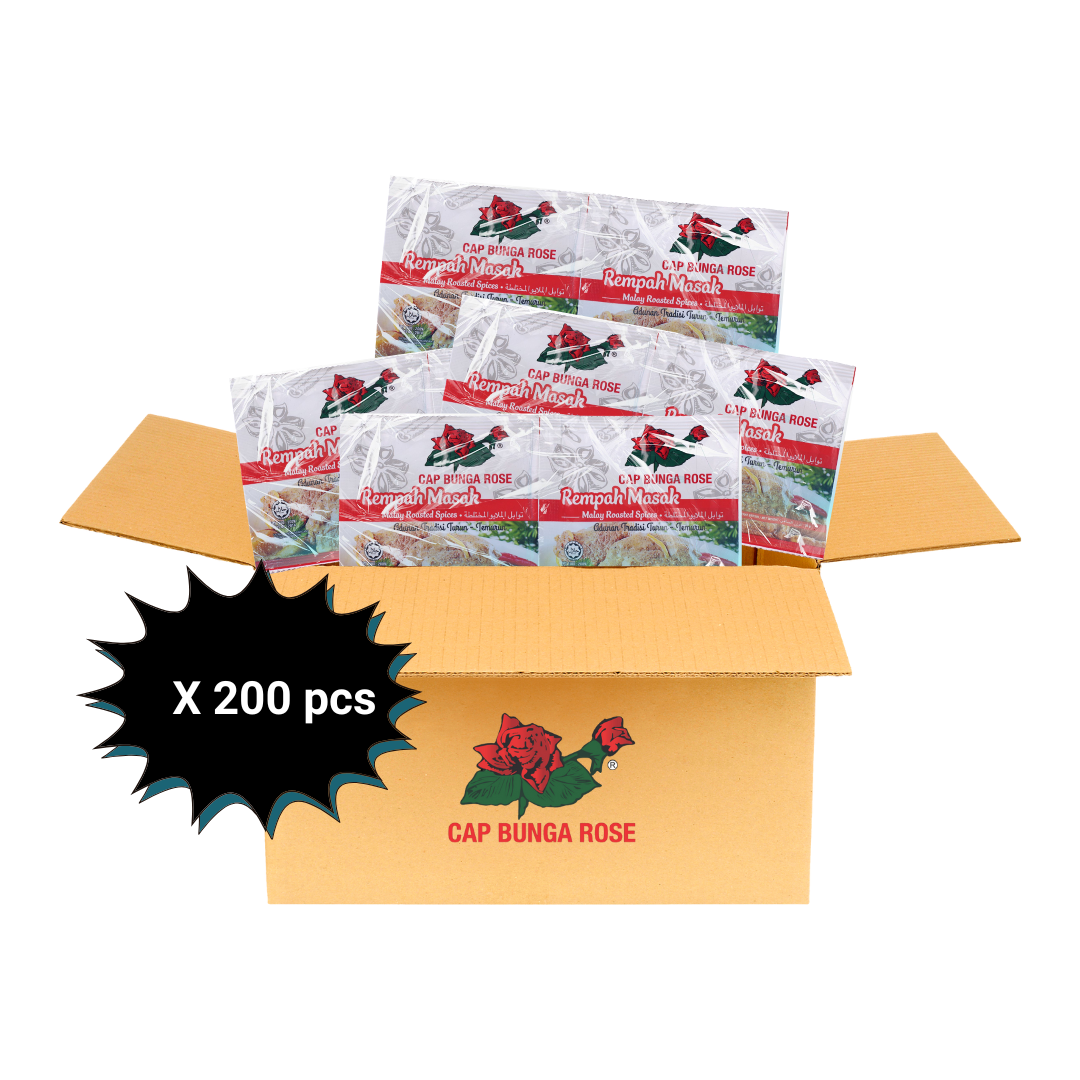 [Carton] Rempah Masak Cap Bunga Rose 25gm 